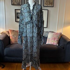 Karen Millen Snake Print Dress